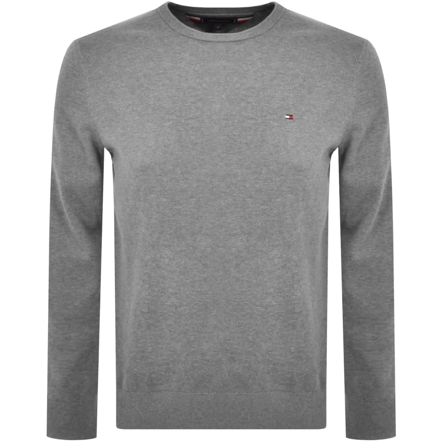 Tommy Hilfiger Essential Crew Neck Jumper Grey